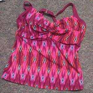 Like New Title Nine Colorful Bodacious Tankini